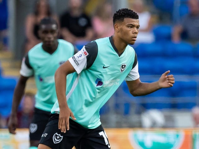 The promising young Spurs loanee was handed his first Pompey start away at Cardiff on Tuesday evening. Having arrived on a season-long loan at the end of July, the 18-year-old has appeared off the bench twice in the Blues’ opening two league games.