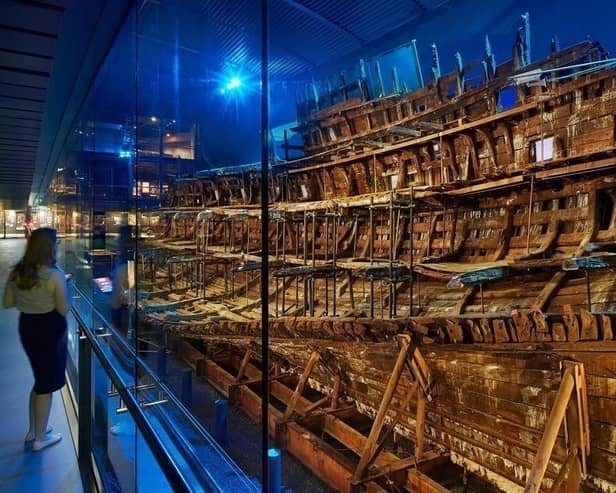 Rated 5: Mary Rose Cafe at Cafe New Mary Rose Museum, Dry Dock 3, Main Road, Portsmouth; rated on January 17