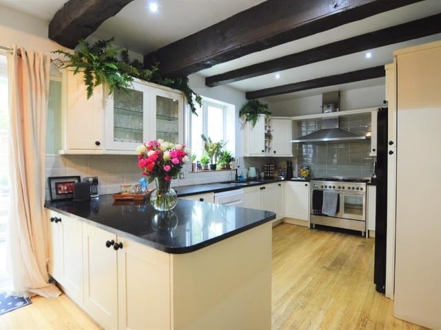 The four bedroom home is on the market for £2,500,000.