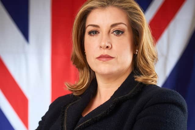 Penny Mordaunt, Portsmouth North MP has also been banned from visiting Russia by the Kremlin