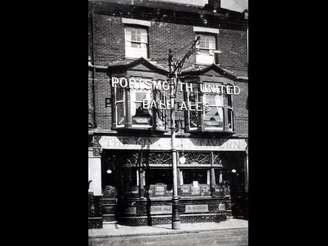 The Kingston Tavern in Kingston Road, Portsmouth.
Submitted pictures scanned