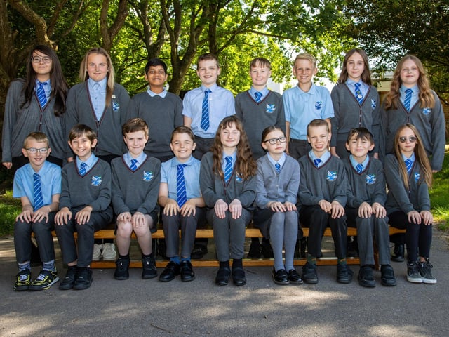 Year 6 leavers photos from schools throughout the region.Pictured - St Columba Church of England Primary School, Fareham Photos by Alex Shute