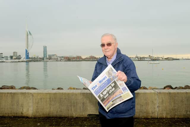 Richard Thomson from Gosport. Picture: Sarah Standing (250221-3795)