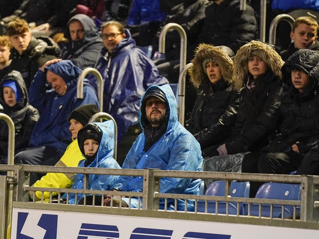 At least fans had a 4-0 win as reward for their loyalty.