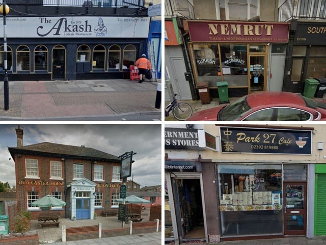 Portsmouth businesses have been awarded new food hygiene ratings