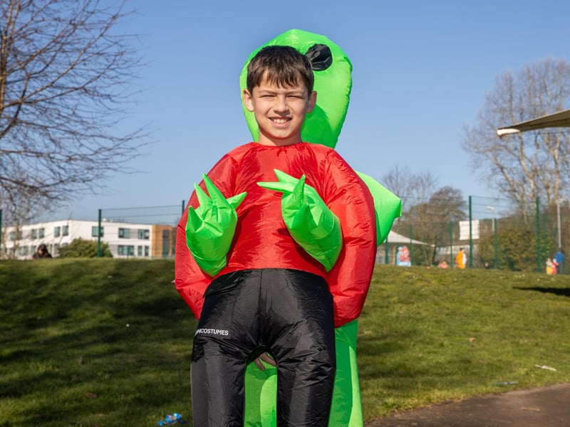 Staff and pupils from Victory Primary School dressed to impress for World Book Day 2025. Pictured - Pupils from Victory Primary School dressed up for World Book Day. Photos by Alex Shute