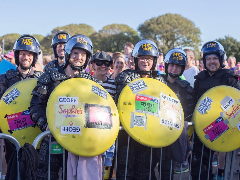 The Hampshire police team.