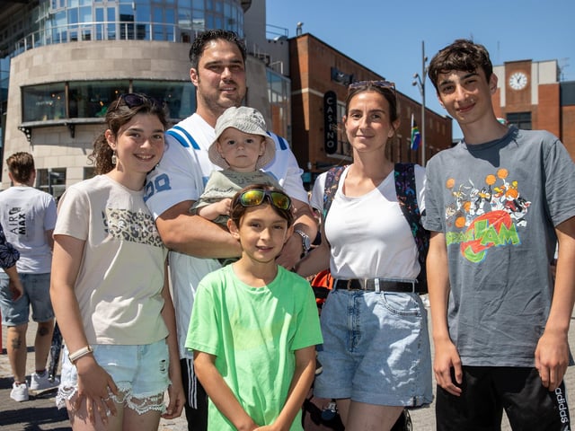 Pictured - Thorne family from SouthamptonPhotos by Alex Shute