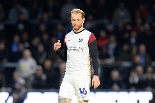 Connor Ogilvie may have to revert into left-back in Lee Brown's suspension absence. Picture: Graham Hunt