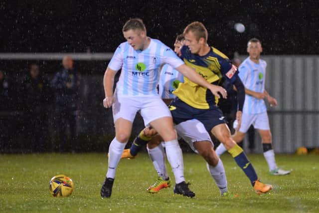 James Franklyn, right, and Cam Quirke. Picture: Martyn White