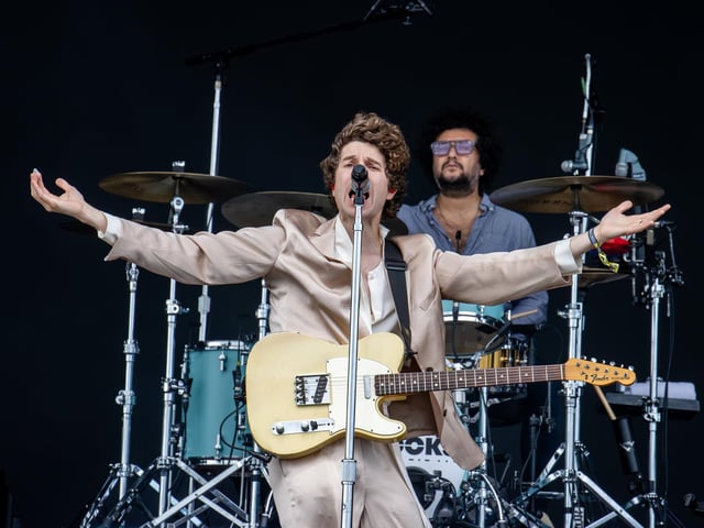 The Kooks blew the crowd away on Sunday afternoon as the played the Common Stage to a packed audience.Photos by Alex Shute