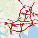 Delays are being caused on the A3, A3(M), A27 and other areas this morning. Picture: ROMANSE.