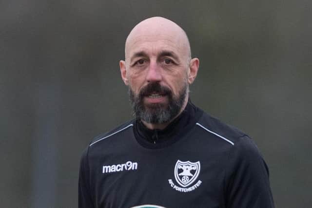 AFC Portchester boss Mick Catlin