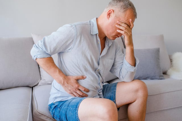 If you have indigestion you may suffer with a painful burning feeling in your chest, feel full or bloated, feel sick, or bring up food or bitter-tasting fluids into your mouth. While it can be a symptom of pancreatic cancer, it is also a symptom of other common problems, so you should speak to your GP if you suffer with it a lot.