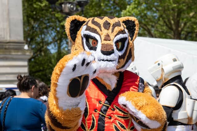 Portsmouth Guildhall hosted the annual Portsmouth Comic Con this weekend and Sunday was packed with cosplayers and fans from all over Hampshire.

Pictured - Tigress from Kung Fu Panda

Photos by Alex Shute