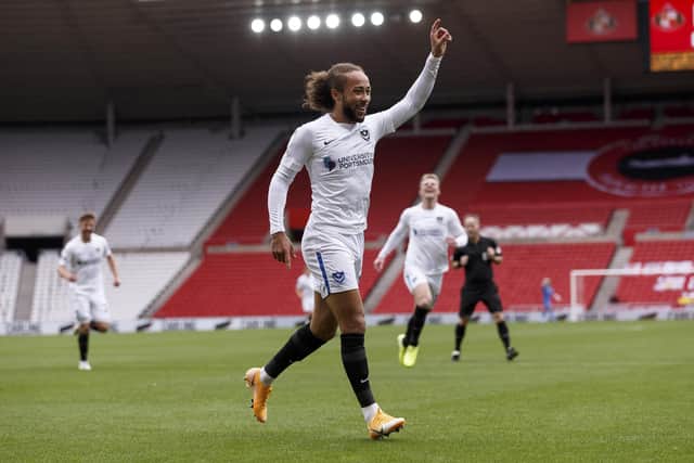 Marcus Harness opened the scoring at Sunderland as he maintained form in his new role - much to the admiration of John Marquis. Picture: Daniel Chesterton/phcimages.com