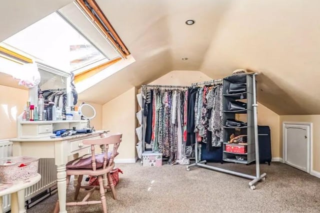 The listing says: "This two bedroom, terrace property has a versatile loft space and is moments away from Milton Park."