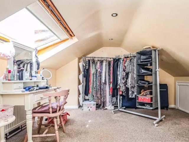The listing says: "This two bedroom, terrace property has a versatile loft space and is moments away from Milton Park."