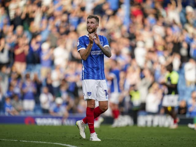 Pompey midfielder Ben Stevenson