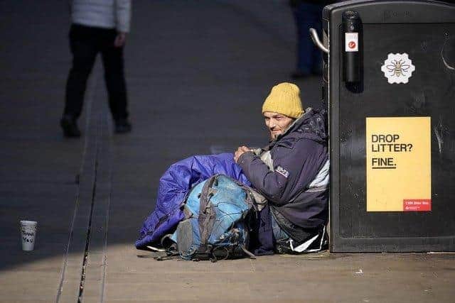 One in seven adults in England have become more worried about becoming homeless due to the pandemic, according to homelessness charity Shelter. Picutre: Christopher Furlong/Getty Images