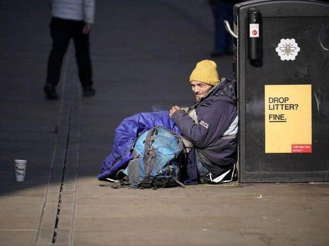 One in seven adults in England have become more worried about becoming homeless due to the pandemic, according to homelessness charity Shelter. Picutre: Christopher Furlong/Getty Images