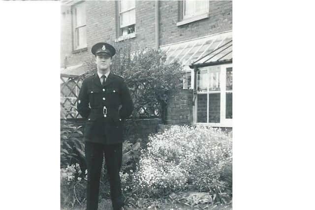 Keith Chadwick from Waterlooville as a police officer in the 1960s. Picture: Keith Chadwick