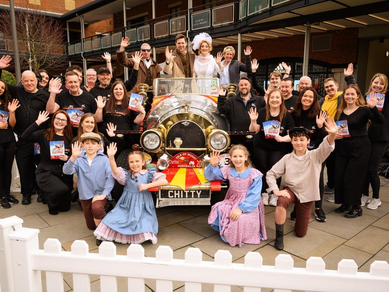 The Kings Theatre’s community production of Chitty Chitty Bang Bang is showing from 11-16 April.