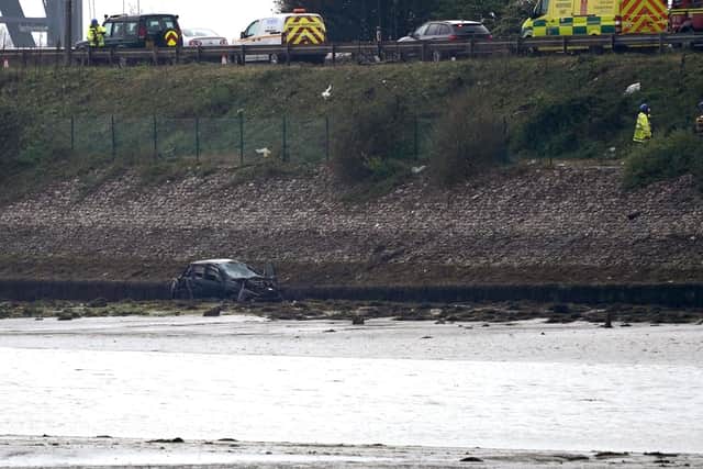 M275 crash. Pic Mark Cox