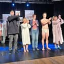 The curtain call for Amy's View by Mary Rose Productions in The Lens Studio