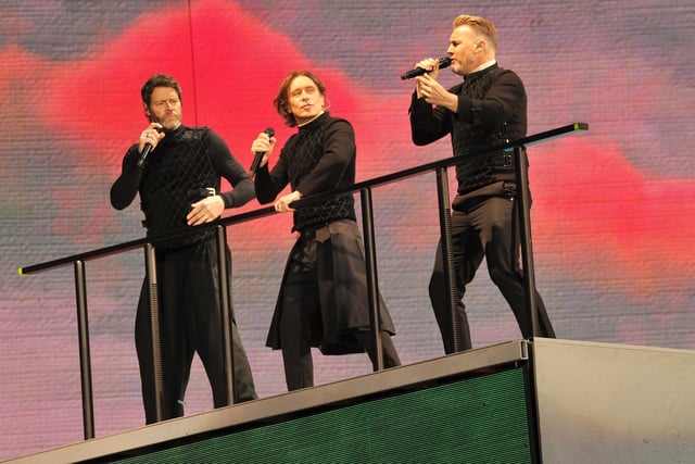 The band performed songs from their new album This Life alongside well-beloved classics like “Shine” and “You and Me” at St. Mary’s Stadium in Southampton on Saturday, June 1.Picture: Paul Windsor