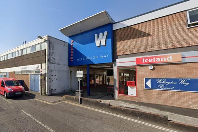 A man has been assaulted close to the entrance of the Wellington Way Shopping Centre in Waterlooville. Picture: Google Maps