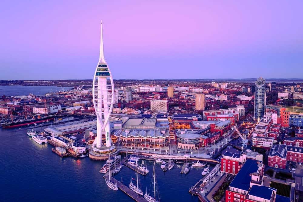 The Spinnaker Tower will light up orange to raise awareness about Prader-Willi Syndrome (PWS). Picture: Marcin Jedrysiak