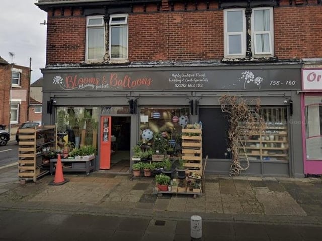 Blooms & Balloons, on Copnor Road, has a rating of 4.7 out of five from 75 reviews on Google.