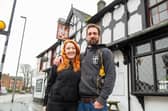 Christine Sloan with her partner, Dan Smith at the Milton Arms, Portsmouth.

Picture: Habibur Rahman