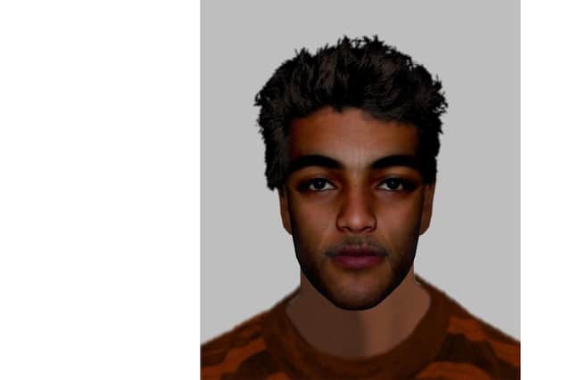Police have released an e-fit of a man they wish to speak to in connection with a sexual assault that took place in the city centre.