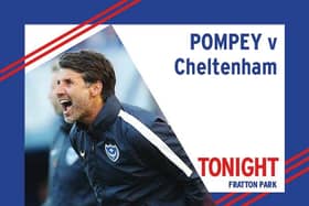 Pompey host Cheltenham tonight in League One.