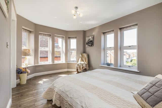 This four-bedroom apartment on St Helens Parade, Southsea, is on the market for £1.29m. It is listed by Fine and Country.