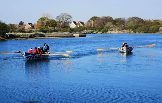 A tidal creek at St Vincent College means plenty of opportunities for water-based activities