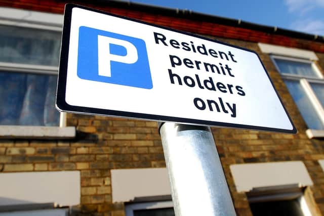 The MG parking zone was approved for Southsea