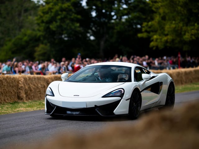 Demonstration Runs at Beaulieu Supercar Weekend