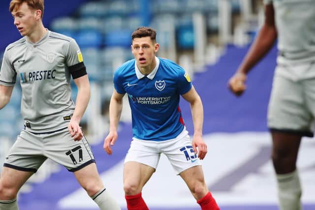 Former Pompey player James Bolton is back after an eight-month injury absence to join Plymouth's promotion challenge. Picture: Joe Pepler