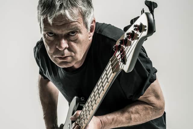JJ Burnel of The Stranglers. Picture by Colin Hawkins.