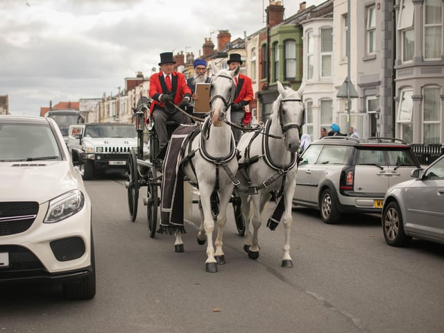 The Sikh community mourned the loss of Gurbux Singh Bhakar in August. The funeral procession started in Chichester Road, North End. 

Picture: Habibur Rahman