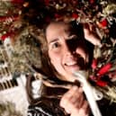 Michelle Towner from Orlaya Floryn Blooms at the Hotwalls Christmas Creative Market