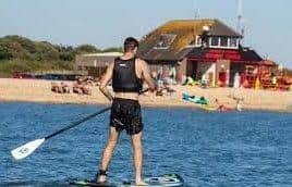 Some of the many water users in Stokes Bay