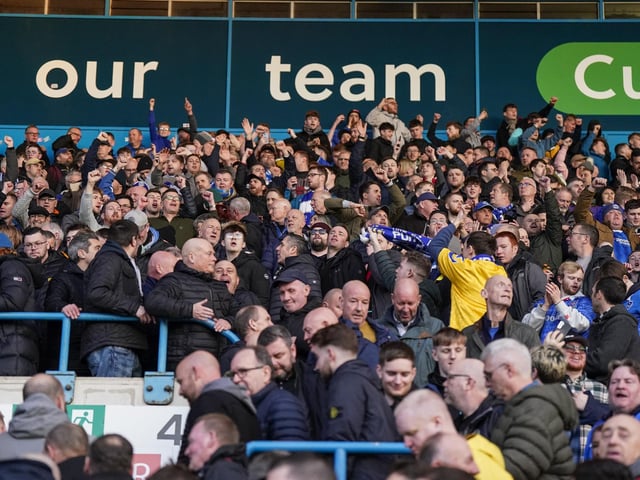 The travelling Fratton faithful had a good day out as Paddy Lane scored Pompey's winner while the Blues' rivals dropped points.