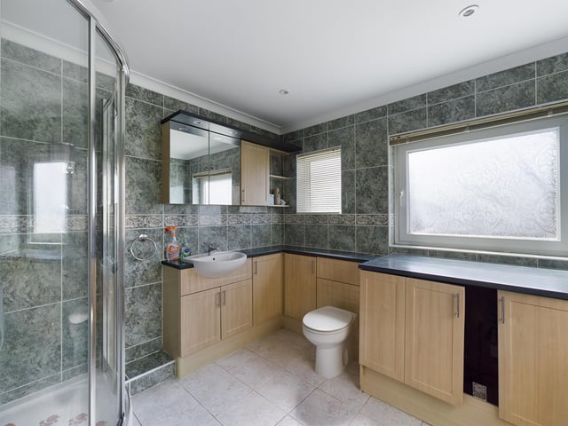 This three-bedroom terraced house is on the market for £250,000. It is listed by Chinneck Shaw.