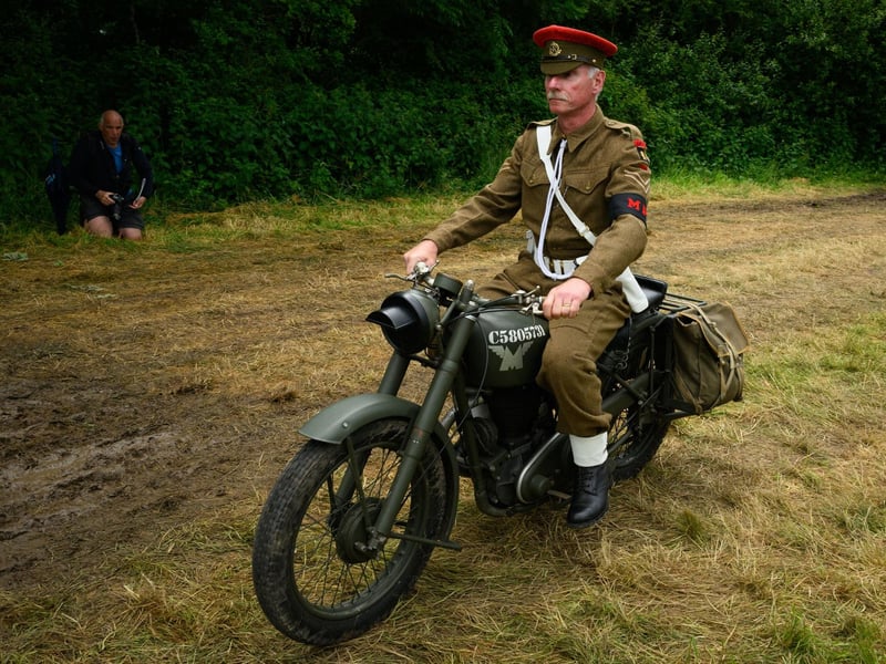 A passing MP on a motorbikePicture: Keith Woodland (260521-76)