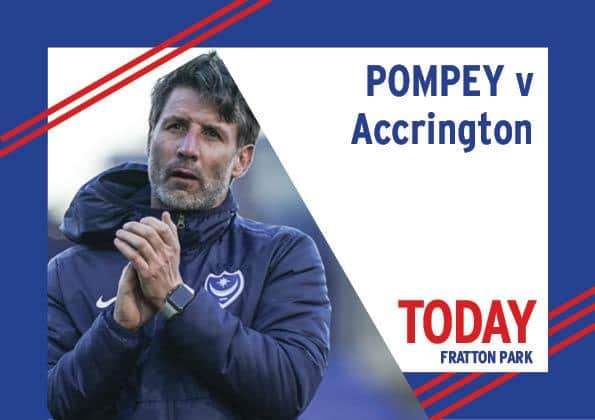 Pompey host Accrington today in League One