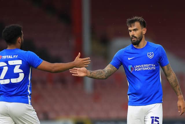 Marlon Pack is relishing playing at Fratton Park on Saturday for the first time in almost 12 years. Picture: Simon Roe/ProSportsImages
